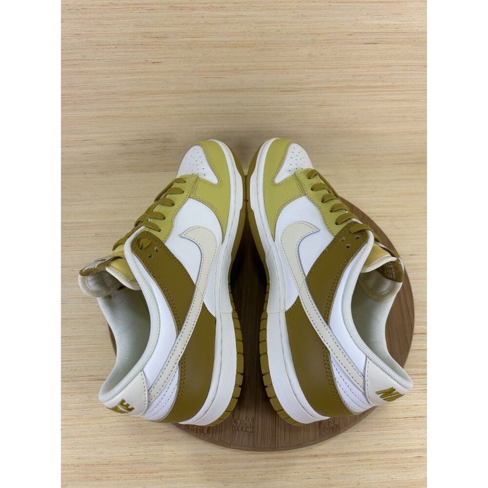 NEW Nike Dunk Low Retro Bronzine Coconut Milk Saturn Gold Shoes Mens 11 - Picture 5 of 7